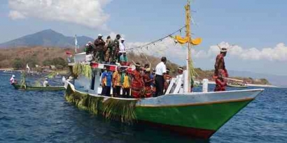 Tradisi "Pou Hari" Memberi Makan Penguasa Laut di Kabupaten Alor