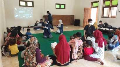 Diseminasi "Isi Piringku" di Dusun Mediyunan oleh Mahasiswa Undip
