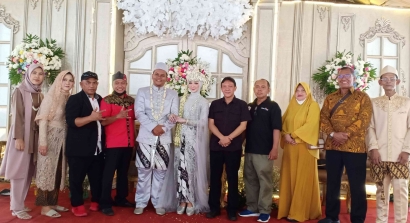 Resepsi Pernikahan Denddy Mega Dihadiri Ribuan Masyarakat dan Tokoh Nasional