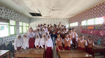 Mahasiswa KKN TIM II Undip Beri Pembelajaran Sejarah Singkat Kesultanan Cirebon pada Siswa SD Negeri 1 Sampiran