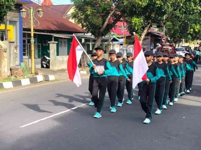 Gerak Jalan, Lomba Favorit di Kota Ternate
