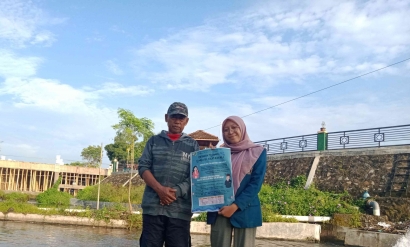Cegah Penurunan Kualitas Air, Petani Ikan Nila Desa Nganjat Belajar Pengelolaan Kualitas Air Kolam