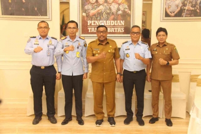 Pemberian Remisi Umum WBP, HM Anwar N Audensi dengan Gubernur Maluku
