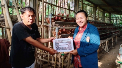 Mahasiswi TIM II KKN UNDIP Berikan Edukasi Mengenai Pentingnya Biosecurity Peternakan