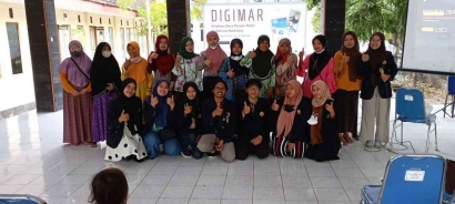 Realisasi Program Kerja Kelompok 410 KKN UNEJ Terkait DIGIMAR: Desa Mandiri Melek Digitalisasi Marketing