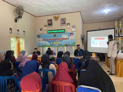 Mahasiswa KKN-T IPB di Pekon Kalibening Berikan Sosialisasi Mengenai Pencegahan Stunting kepada Ibu-Ibu Penerima Program Keluarga Harapan (PKH)