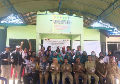 Launching Produk Unggulan untuk Desa, Mahasiswa KKN di Desa Karya Bersama Dapat Apresiasi dari 3 Dinas Kabupaten Pulang Pisau