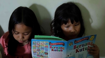 Buat Perpustakaan, Kelompok 22 KKN UBL Perluas Literasi Anak di Buaran Timur