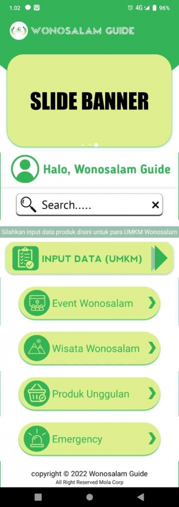 WoGu Aplikasi Guide Desa Wonosalam yang Diciptakan oleh Tim KKN UMSurabaya