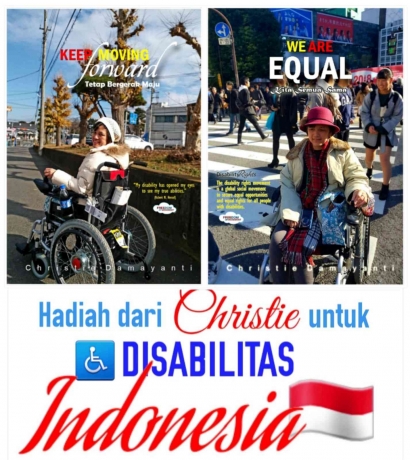 Dari Kursi Roda Bisa Berbagi: Christie Damayanti dalam Media Sosial