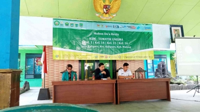 Pembukaan KSM Universitas Islam Malang di Desa Kalipare