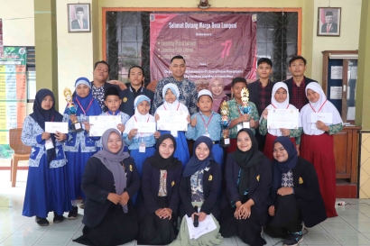 Wujudkan Iklim Intelektual di Desa Lempeni, Mahasiswa KKN UNEJ Gelar Cerdas Cermat, Launching Pojok Literasi dan Olahan Berbasis Potensi Lokal