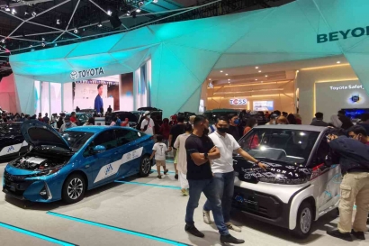 Toyota Hadirkan Kendaraan Elektrifikasi BEV, PHEV, dan HEV di GIIAS 2022