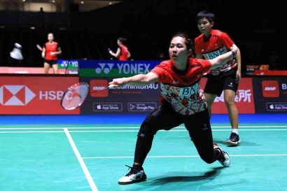 Pasangan Siti Fadia Silva Ramadhanti/Ribka Sugiarto Lolos ke Babak Kedua Kejuaraan Dunia 2022