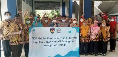Pembelajaran Digital Pasca Pendemi di SMP N 1 Karangawen, Demak, Jawa Tengah