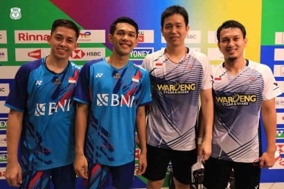 Tiga Ganda Putra Indonesia Berhasil Lolos ke Babak 16 Besar Badminton World Championship 2022