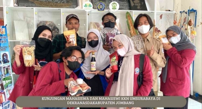 Ragam Hasil Kerajinan dan Kuliner di Dekranasda Jombang