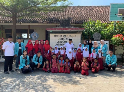 Tim KKN 165 UNS Berhasil Terapkan Sistem Pembelajaran yang Atraktif pada Sekolah Dasar Negeri di Desa Doyong