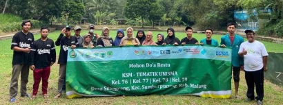 KSM-T Universitas Islam Malang 2022 Melakukan Upaya Pengembangan Fasilitas Umum Wisata di Desa Senggreng