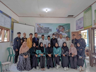 Sosialisasi Bank Sampah dan Laporan Hasil Akhir Kegiatan KKN Kolaboratif 155 di Desa Serut, Kabupaten Jember