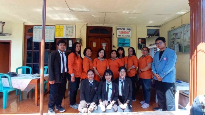 Mahasiswa KKN UPI Bantu Kader Posyandu Lansia