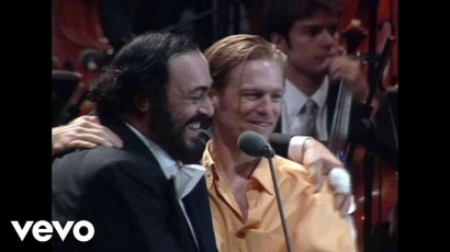 Indahnya Kolaborasi Bryan Adams dan Luciano Pavarotti