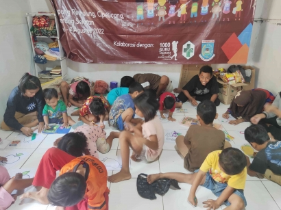 Komunitas Kejar Mimpi Tangerang Sukses Gelar Rumah Mimpi di Kampung Pemulung Cipeucang