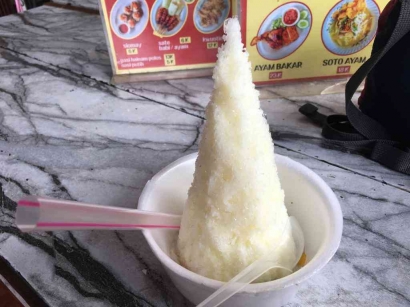 Es Tumpeng, Kuliner Jawa dan Cina Benteng di Pasar Lama