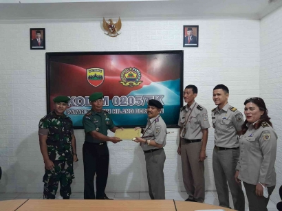 Kodim 0205/Tanah Karo Terima Sertifikat Tanah TNI AD dari BPN Kabupaten Karo