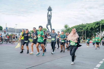 Para Peserta Antusias Ikuti Milo Active Indonesia Race 2022
