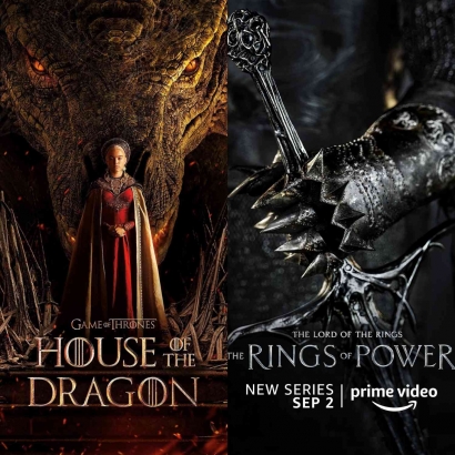 House of the Dragon dan Rings of Power: Periode Emas Bagi Penggemar Genre Fantasy