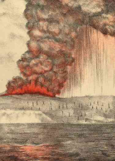 Agustus 139 Tahun Lalu, Letusan Krakatau Paling Dahsyat di Dunia