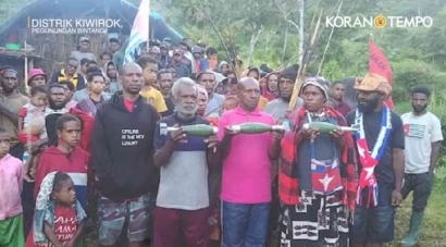 Kaget, Mortir Serbia Menghancurkan Beberapa Desa di Papua!
