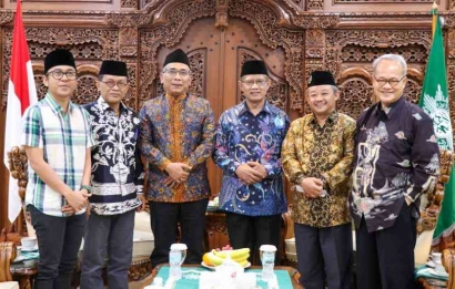 Pesan Silaturahmi PBNU ke PP Muhammadiyah