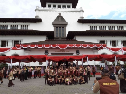 Pramuka Kota Banjar Partisipasi dalam Kegiatan Gebyar Pramuka Jabar
