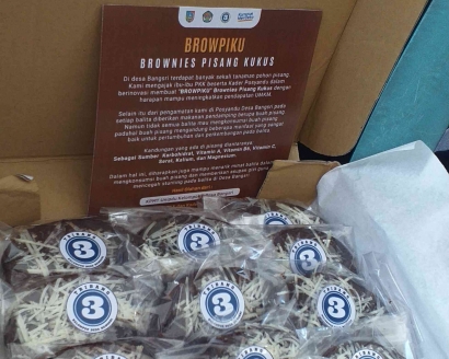 Brownies Pisang yang Digandrungi Oleh Warga Desa Bangsri