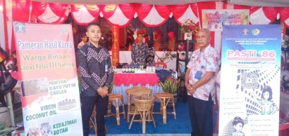 Prison Art Show Maluku 2022, Lapas Namlea Tampilkan Produk Carlea hingga VCO