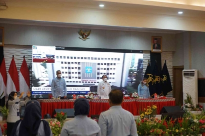 Lapas Kelas III Surulangun Rawas Ikuti Rekonsiliasi Barang Milik Negara di Kanwil Kemenkumham Jawa Barat