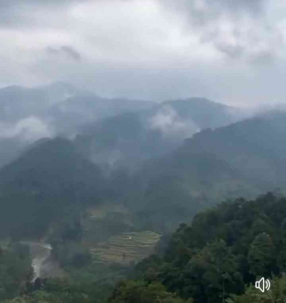 Panorama Indah Lereng Cibolang Kawasan Taman Nasional Gunung Halimun Salak