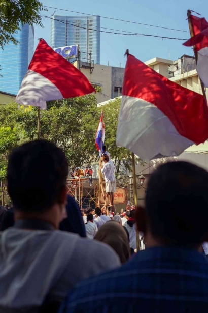Drama Teatrikal "Berkibarlah Bendera Merah Putih ku" Kembali Gemparkan Kota Surabaya