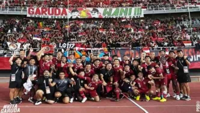 Tuah Stadion GBT Indonesia Lolos Piala Asia 2023