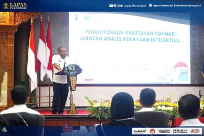 Kemenkumham Jateng Lakukan Perhitungan Jumlah Formasi JF Analis KI