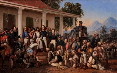 Melawan Ala Raden Saleh, Bedah Lukisan "Penangkapan Pangeran Diponegoro"