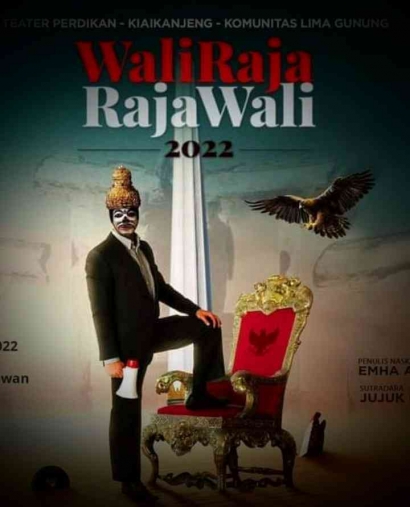 Angkat Tema Waliraja-Rajawali, Komunitas  Bangbangwetan Hadirkan Cak Nun dan Teater Perdikan di Tugu Pahlawan