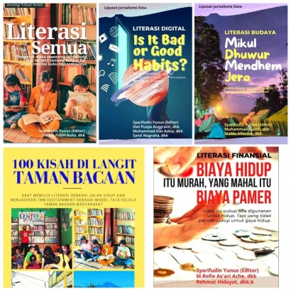 5 Buku Seri Literasi dan Taman Bacaan Siap Terbit di Festival Literasi Gunung Salak #5