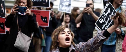 Kerusuhan Iran, 50 Tewas Umumnya Wanita Iran