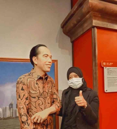 Patung Lilin Presiden Jokowi di Museum Madame Tussauds Hong Kong