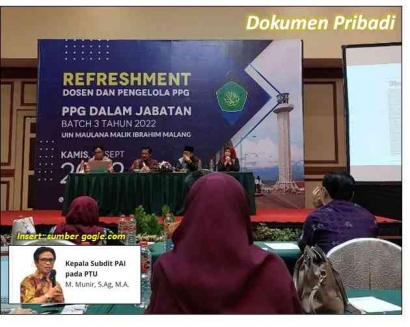 Kasubdit PAI pada PTU Kemenag RI Memuji Profesionalitas dan Militansi Dosen dan Pengelola PPG UIN Maulana Malik Ibrahim Malang