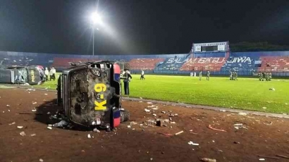 Indonesia Menangis, Tragedi Sepakbola di Malang Menelan 127 Korban Jiwa