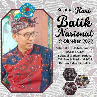 Hari Batik Nasional Wujud Kebanggaan pada Warisan Budaya Bangsa
